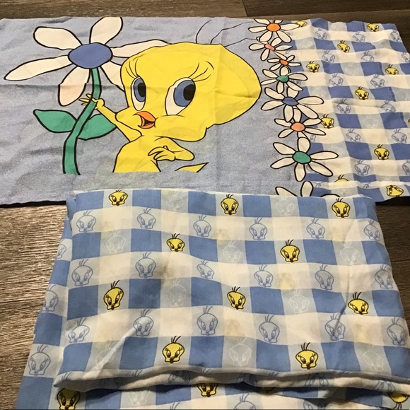 tweety bird crib bedding set